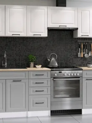 Kuchyňská linka Ilona 240/180 bílá/popel MAT Horká Nabídka