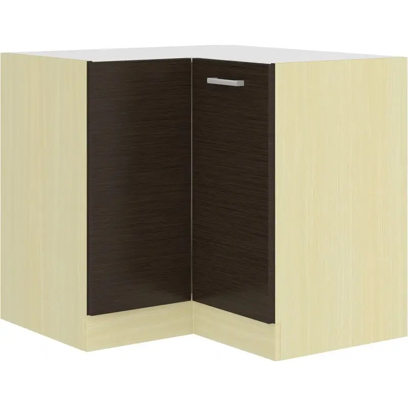 Kuchyňská skříňka Christo 90x90 ND 2F BB dub ferrara/legno tmavé Levný