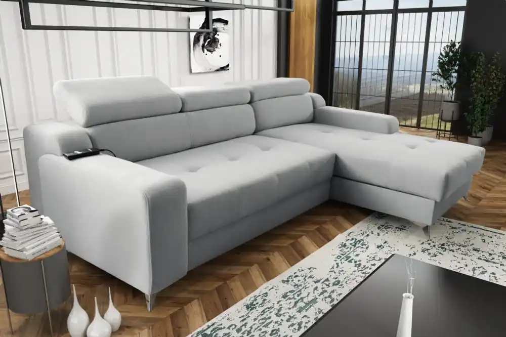 Sedací souprava Darina Premium P světle šedá Expresní Doručení