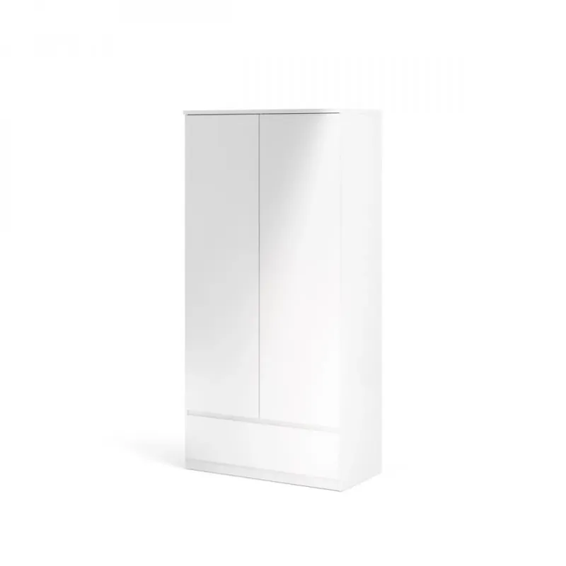 Bezpečná Platba Skříň Simplicity 287 bílý lesk