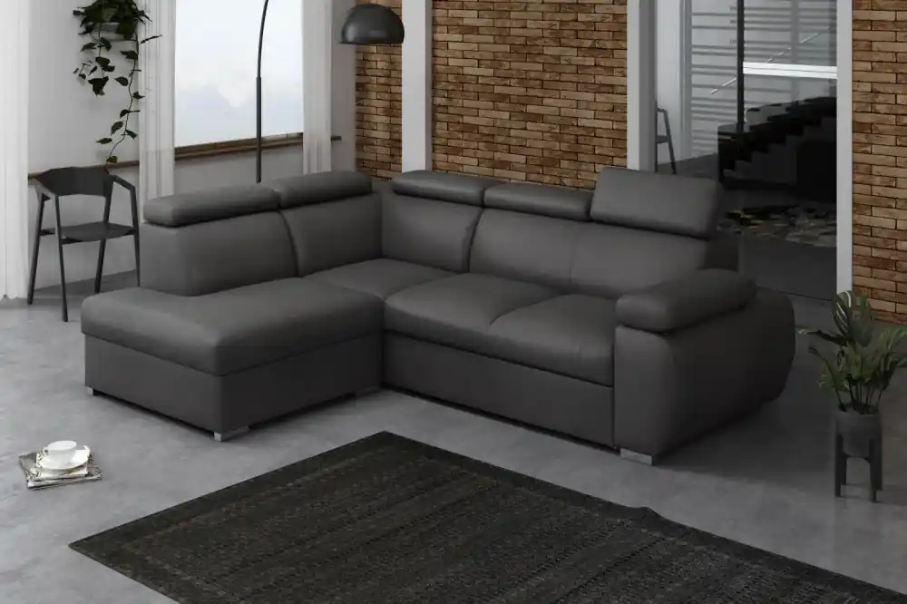 Sedací souprava Bodie IV levá tmavě šedá Must-Have