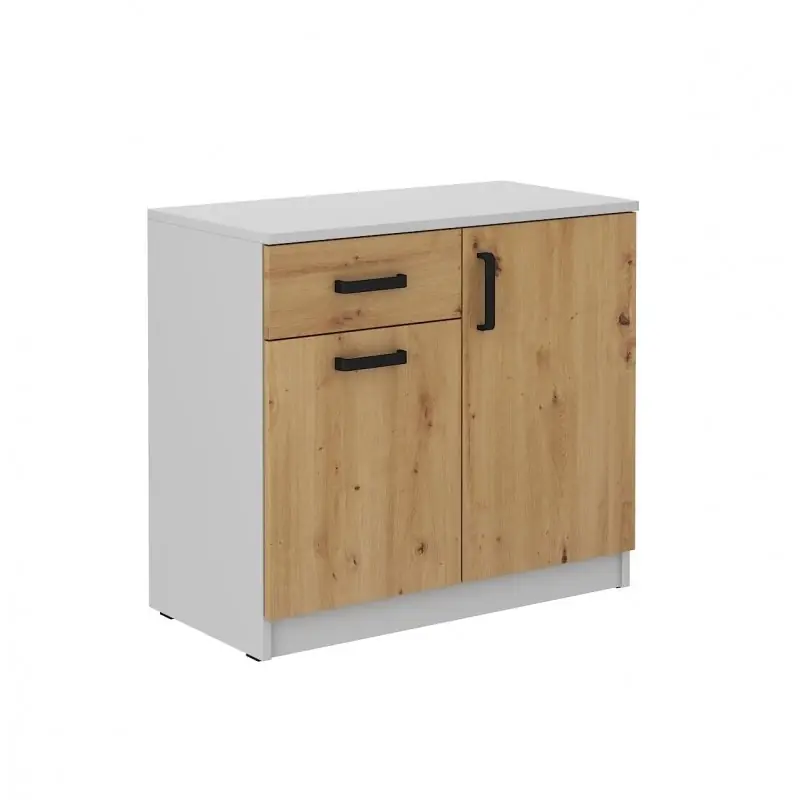 Komoda Matylda 820 dub artisan/sv.šedá Výprodej