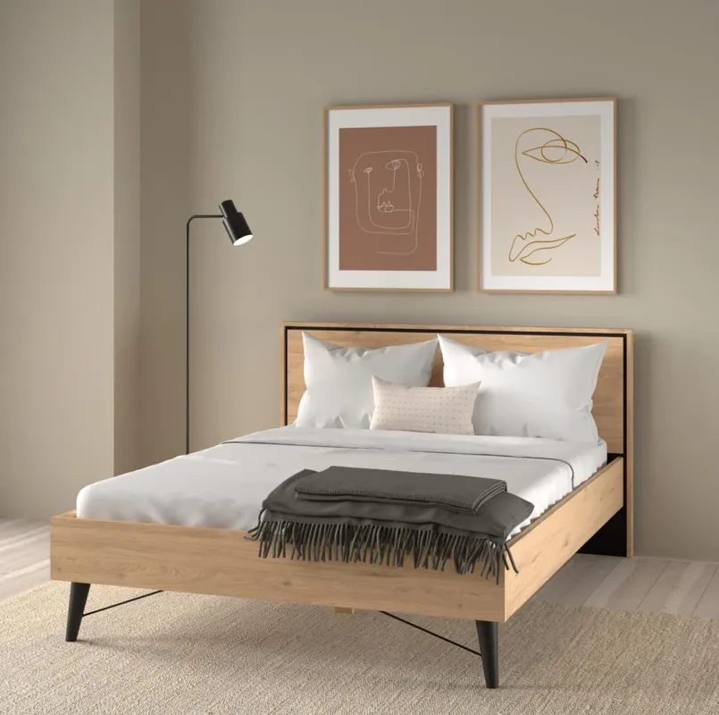 Kup Teď Postel Rain 140x200 jackson hickory