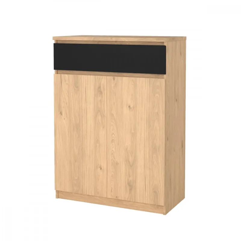 Výprodej Botník Simplicity 209 jackson hickory/černý mat