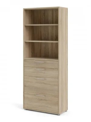Zlevněný Knihovna Office 80400/154 dub sonoma