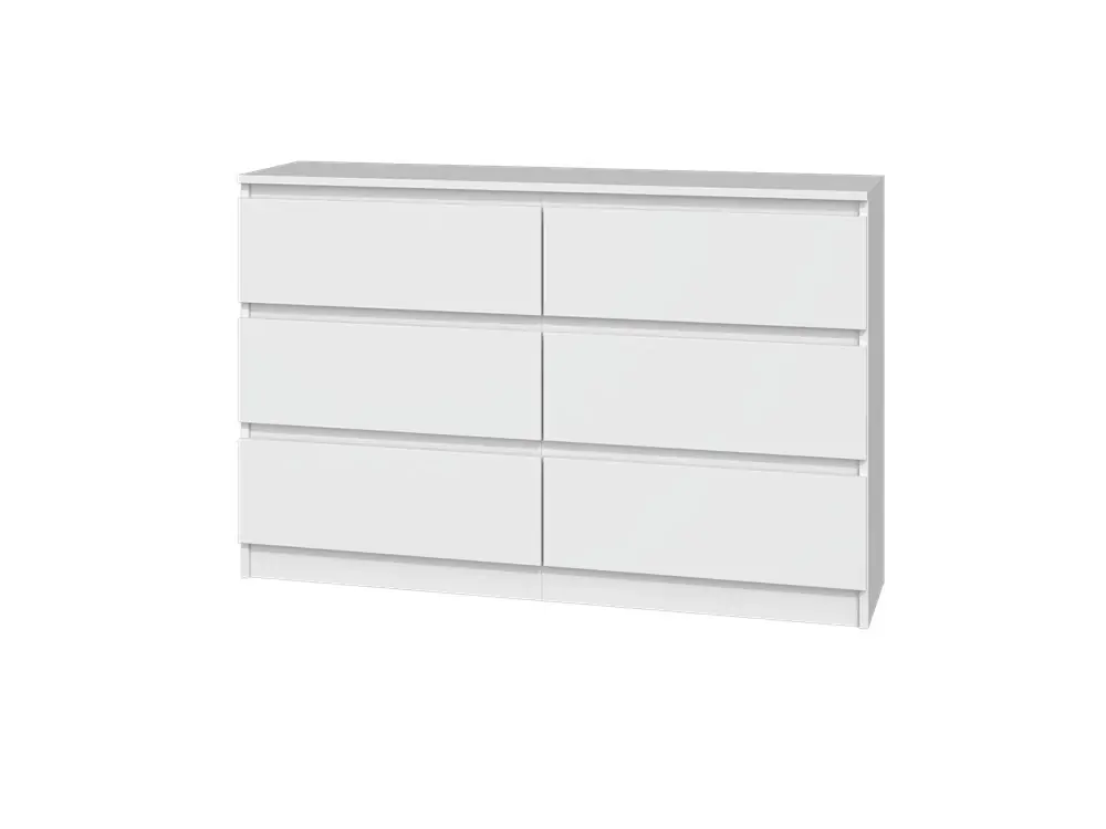 Komoda Malvína M6 120 bílá Poslední Šance