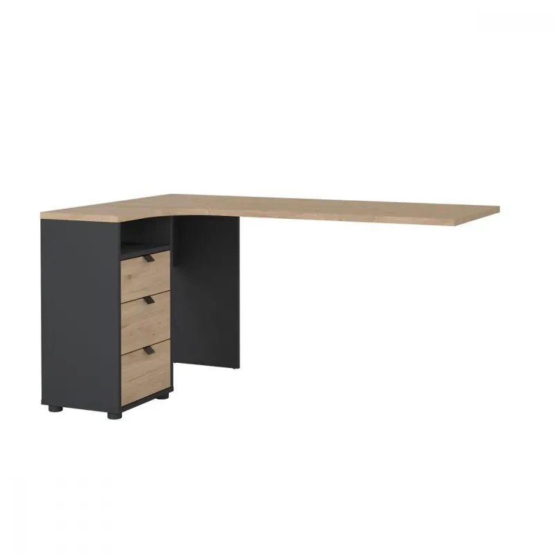 Deska psacího stolu Sigal 582 šedá/jackson hickory Víkendová Akce