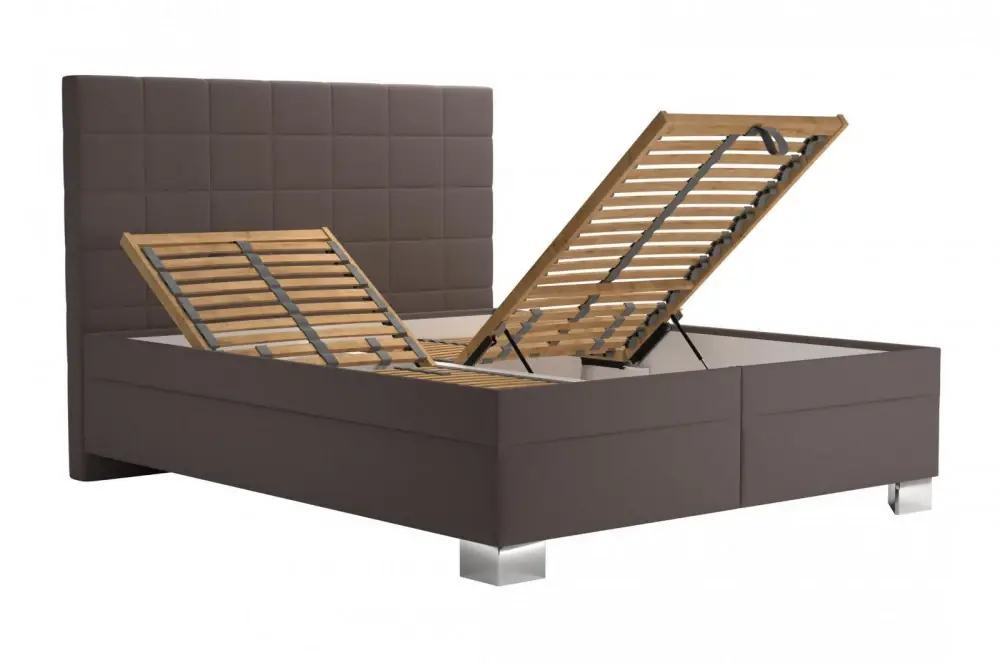 Akční Nabídka Postel Villy 160x200 hnědá