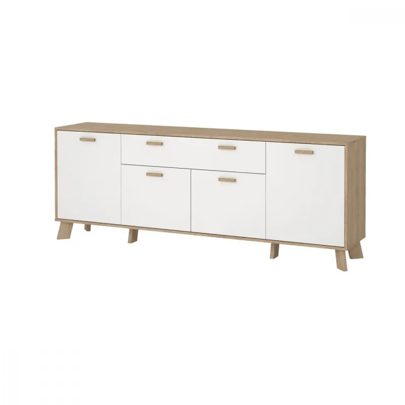 Koupit Online Komoda Iker 714 jackson hickory/bílá