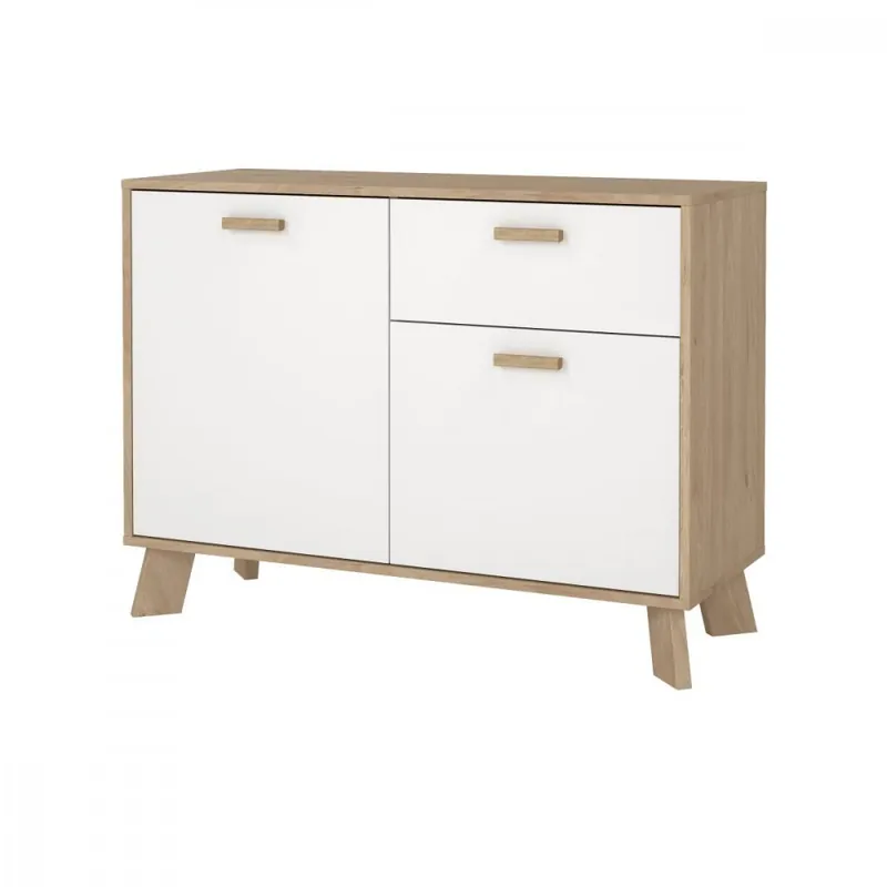 Komoda Iker 716 jackson hickory/bílá Poslední Šance