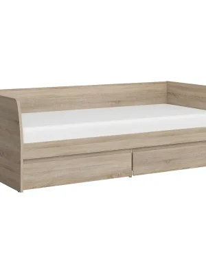 Zlevněný Postel 2S, 90x200, dub sonoma, NORTY TYP 28