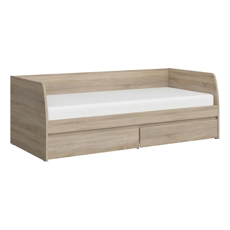 Zlevněný Postel 2S, 90x200, dub sonoma, NORTY TYP 28