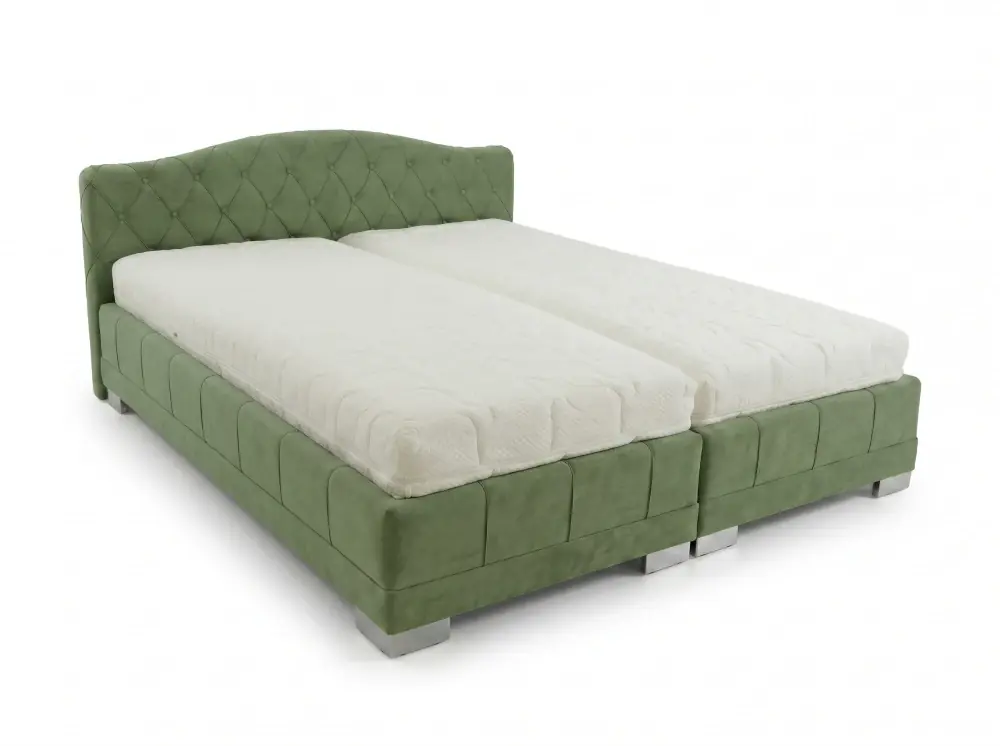 Čalouněná postel Amelie 280x220 vysoká 45 cm - výběr barev Omezená Nabídka