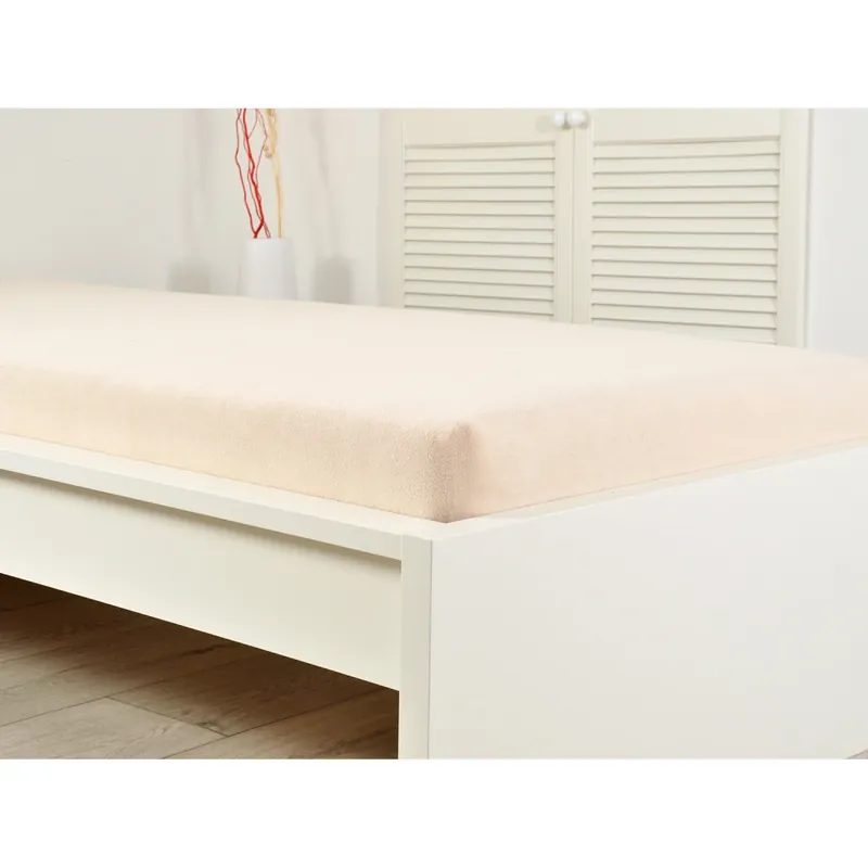 Prostěradlo Froté IDEAL 90x200 kávové Značkový