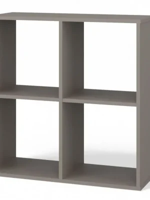 Regál Manja 2x2 šedá jíl Aktuální