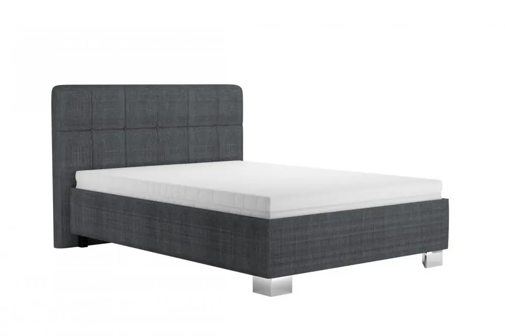 Postel Kelvin 140x200 Stela Aragon 93 šedá Cenově Výhodný