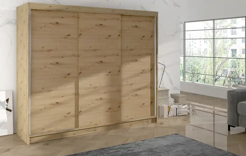 Skříň Debora II 200 - dub artisan Nová Kolekce