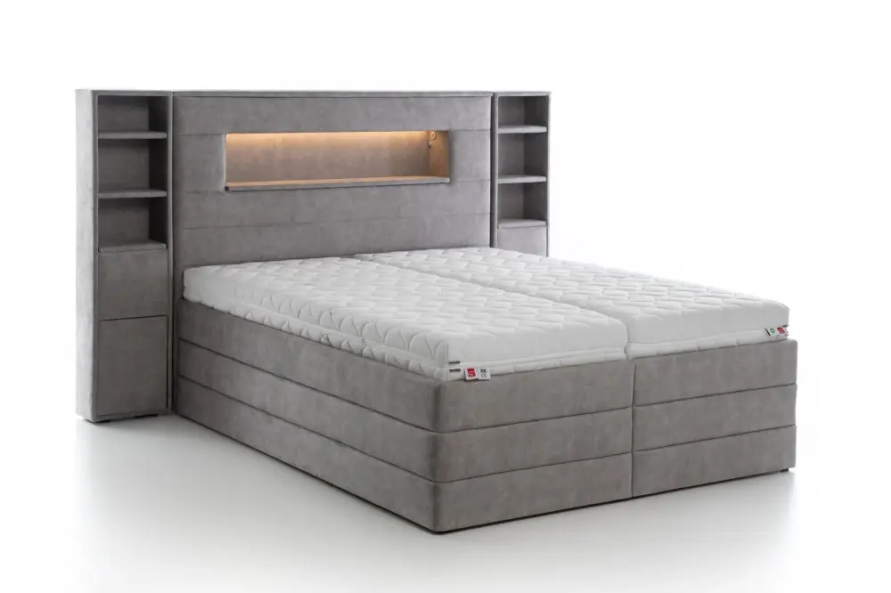 Luxusní čalouněná postel Polar plus 140x200 cm Autentický