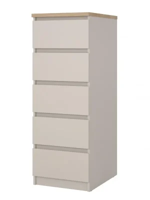 Značkový Komoda Simplicity 233 kašmír/jackson hickory