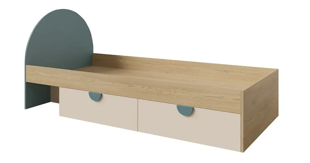 Postel Leya R13 P/L dub cremona/macadamia/mořská modrá Top Prodej