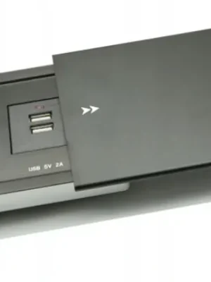 Zásuvka MODUL 2 x USB 5 V DC (2 A) / 2 x 230 V AC (12 A) černá Nejprodávanější