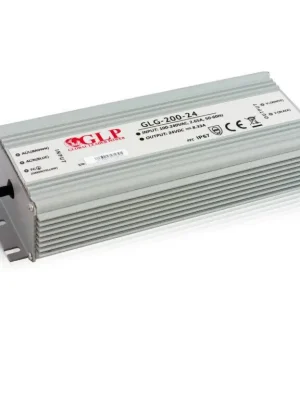 Zdroj napětí 24V 200W 8,33A IP67 GLP typ GLG-200-24 Originální