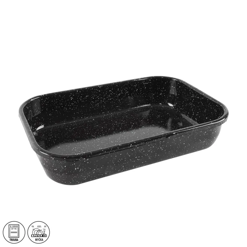 Pekáč smalt 34x22x6,5 cm Cenová Bomba