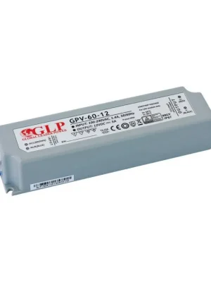 Zdroj napětí 24V 60W 2,05A IP67 GLP typ GPV-60-24 Akční Nabídka