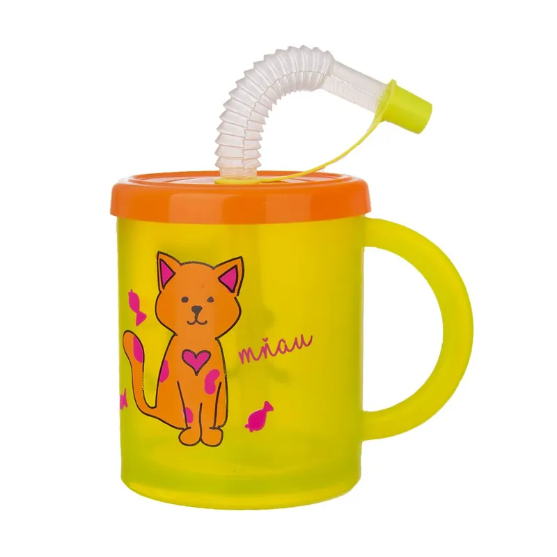 Časově Omezené Hrnek UH dětský+pítko Rubby-kočka 0,3 l