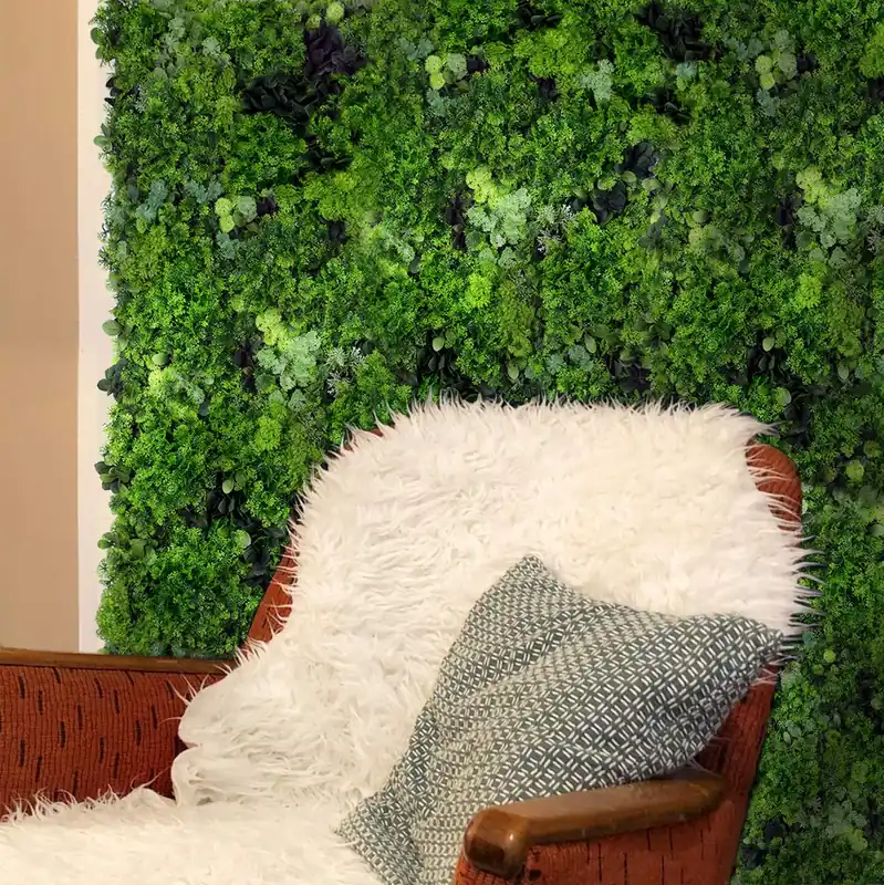 Vertikální zahrada Moss Mesh Rychlé Dodání