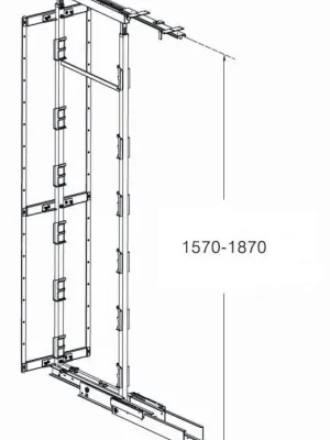 Zlevněný Výškově stavitelný rám k potravinové skříni