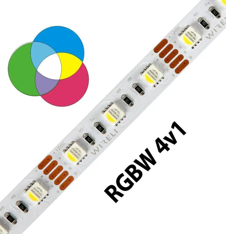 RGBW LED pásek 5050 60 WIRELI 19,2W 1,6A 12V Časově Omezené