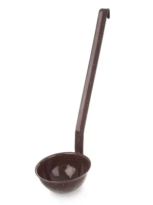Naběračka smalt BROWN 33,5 cm, pr. 8 cm Nová Kolekce