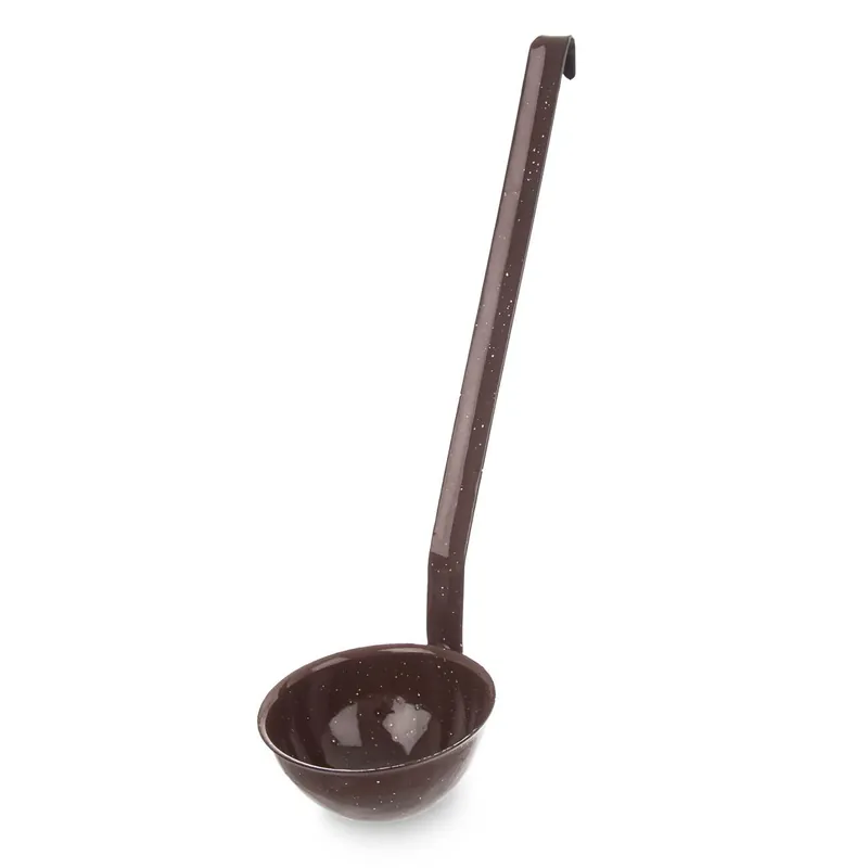 Naběračka smalt BROWN 33,5 cm, pr. 8 cm Nová Kolekce