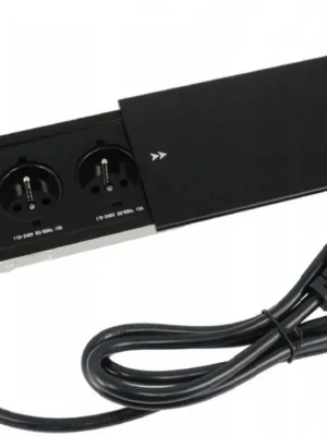 Zásuvka MODUL 3 x 230 V AC (10 A) černá Pouze Dnes