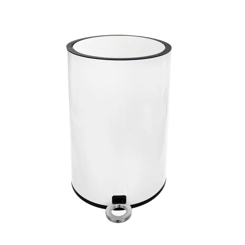 Výprodej Koš odp. kov/UH s pedálem WHITE 6 l