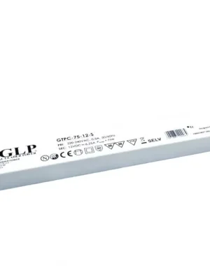 Zdroj napětí 24V 75W 3,125A IP20 SLIM GLP typ GTPC-75-24 S Cenový Hit