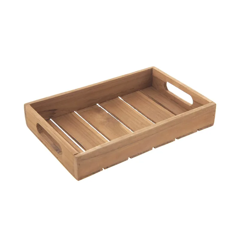 Tác týkové dřevo servírovací 26x18 cm Top Prodej