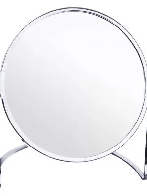 Zrcadlo pochrom. kov oboustr. Duo pr. 17 cm stojánek Omezená Nabídka