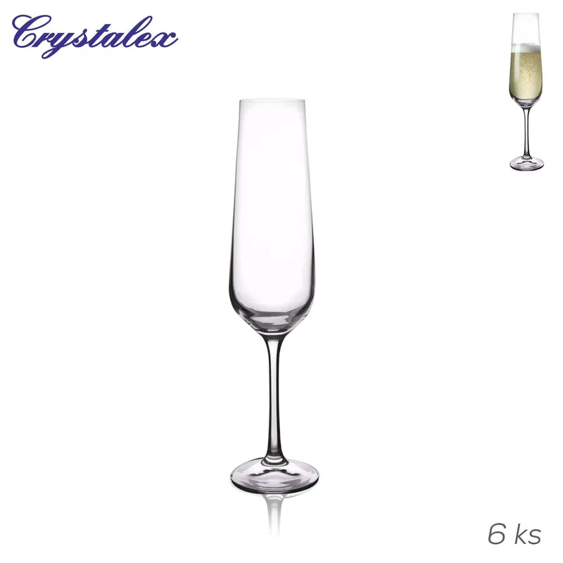Sklenice Sandra 0,2 l sekt 6 ks, náhrada 129354 Tovární Cena