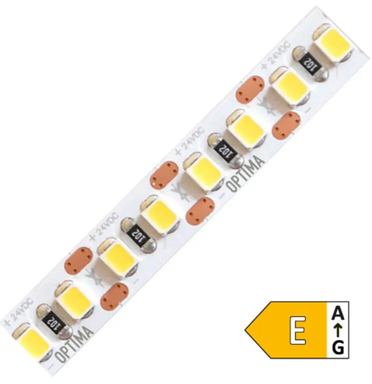 LED pásek 2835 (50m) 160 OPTIMA WN 1500lm 15W 0,625A 24V (bílá neutrální) Jen Po Omezenou Doba