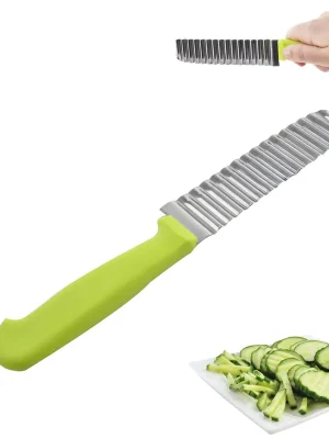 Značkový Nůž nerez/UH vlnité ostří 10 cm