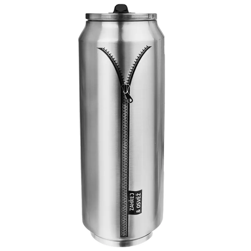 Termoska-plechovka nerez 0,7 l zip Nízká Cena