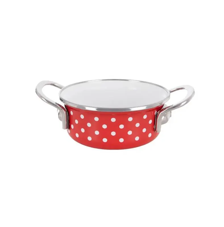 Nejlepší Cena Kastrol smalt TEČKA Lem 0,65 l
