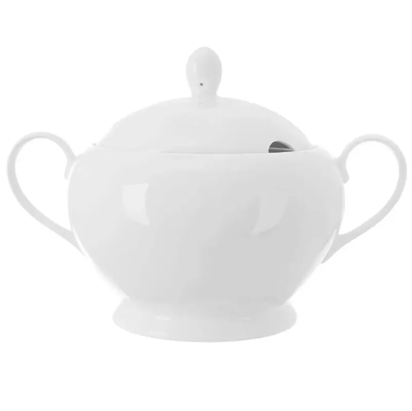 Sezónní Sleva Mísa porc. polévková+poklice MONA Basic pr. 21,5 cm