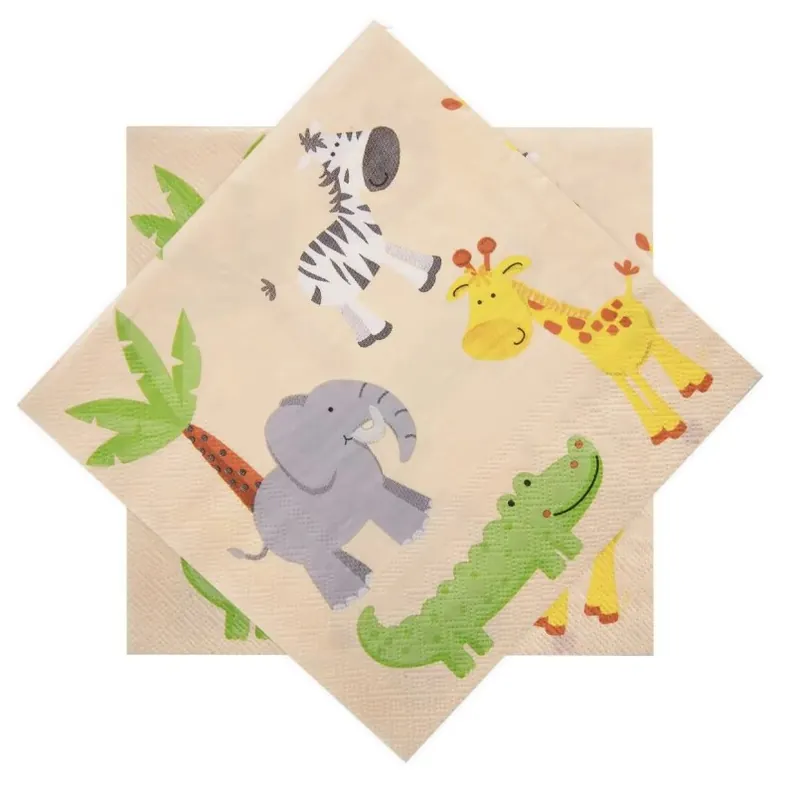 Přímo Od Výrobce Ubrousek papír zoo 20 ks 33x33 cm
