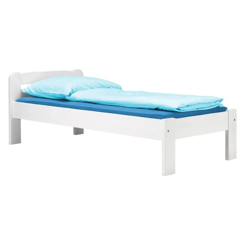 Jednolůžko MAX 2 - 90x200 bílý lak Zlevněný