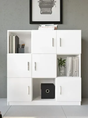 ZYRIE office skříňka, bílá Nejprodávanější