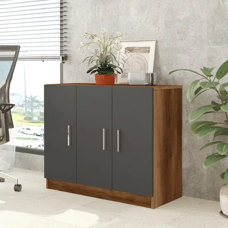 ZAFRA office skříňka, baroko/antracit Sezónní Sleva