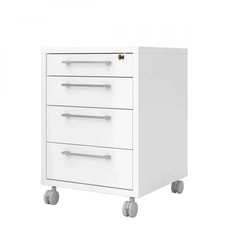 Levný Kontejner na kolečkách Office 419 bílá